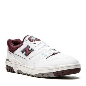 New balance 550-burgundy cyan